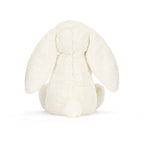 Cream Bunny with Rose
