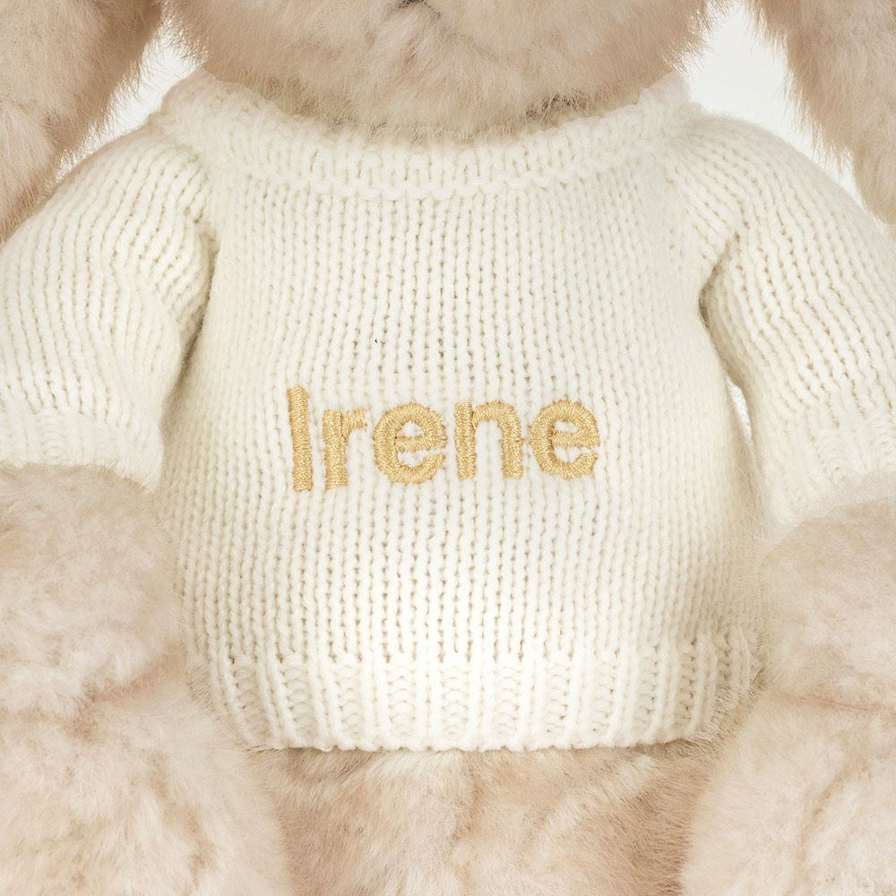 Franilla Luxe Bunny with Personalized Cream Jumper