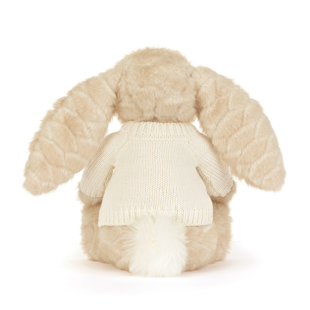 Franilla Luxe Bunny with Personalized Cream Jumper