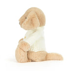 Bashful Luxe Puppy Orlando with Personalized Cream Jumper