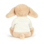 Bashful Luxe Puppy Orlando with Personalized Cream Jumper