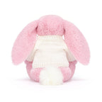 Blushkin Blossom Luxe Bunny with Personalized Cream Jumper