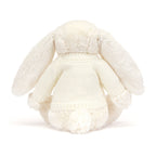 Bashful Twinkle Bunny with Personalized Cream Jumper
