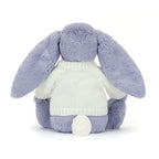 Bashful Viola Bunny with Personalized Cream Jumper