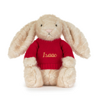 Franilla Luxe Bunny with Personalized Red Jumper