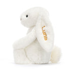 Personalized Bashful Luxe Bunny Luna Medium