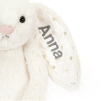 Personalized Bashful Twinkle Bunny Medium