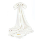 Personalized Bashful Luxe Bunny Luna Blankie