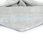 Personalized Bashful Silver Bunny Soother