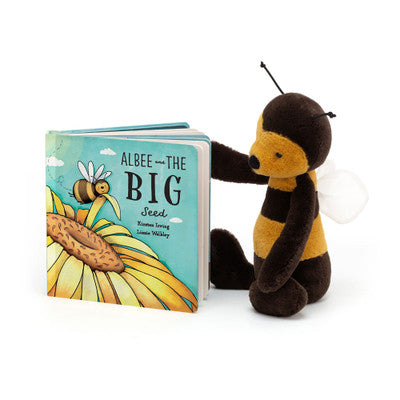 Albee And The Big Seed Book and Bashful Bee Medium