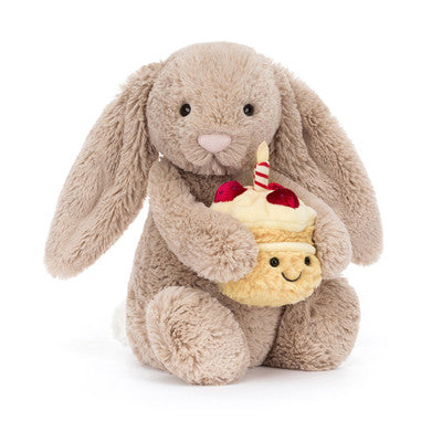 Bashful Beige Bunny ‘Birthday’